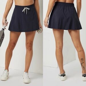 Vuori Clementine Skirt Black Athletic Skort Size XL